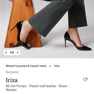 Louboutin Iriza 85mm Patent Pumps